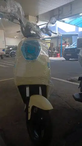 sepeda Listrik belum dipake