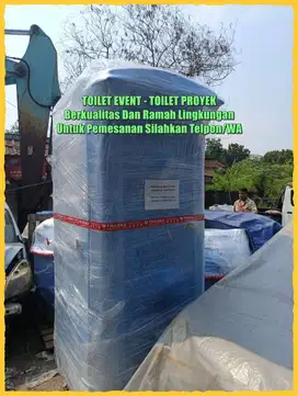 Toilet Portable,  Toilet Outdoor, WC Portable,Praktis Mudah Dipindahka