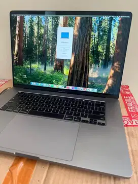 Macbook pro 16 ins i9 ssd 1tb