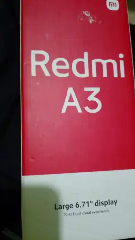 REDMI A3 bekas masih mulus dan lengkap