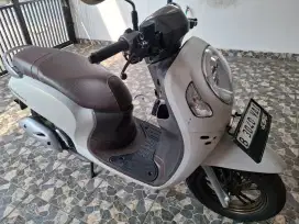 Km 5rb keyless, honda scoopy CBS iss LED 2024 bln 9 pajak panjang 2026