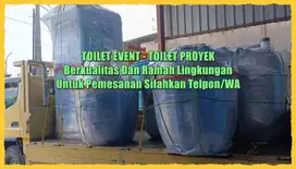 Closet Jongkok/ Duduk Toilet Outdoor, WC Portable, Mudah Dipindahkan R