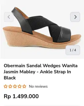 Jual sendal wanita merk obermain