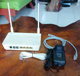Router/Akses point Huawey Nyala Normal lkp Unit,Adaptor,kabel LAN