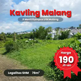 Kawasan kampus malang, kapling murah.