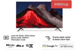 TCL TV 65 Smart TV Android UHD 4K Dolby Digital TV Bluetoth Resmi 3th