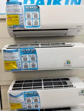 AC Daikin 0.5PK FTKC15TVM4 Inverter Cicilan Akulaku