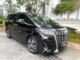 Alphard 2019 Hitam km 60rb Tgn 1 dari Baru Full Original pajak panjang