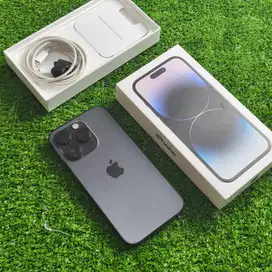 iPhone 14 Pro 128Gb Space Black BH 86% Ex Resmi Kondisi 98% mulus