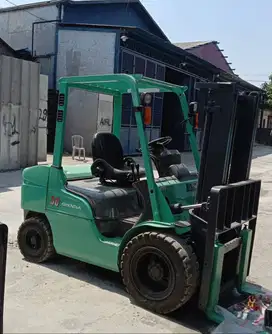 Forklift Mitsubishi 3 Ton,Manual,Tiang 3 Meter,Mesin S4S,Tahun 2019