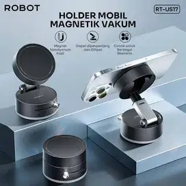 ROBOT Phone Holder Magnetic Multifungsi Reusable dan Foldable Magnetic