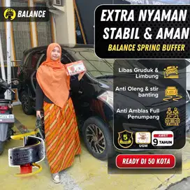 Pasang di METRO ! Spring Buffer BALANCE Solusi Bebas AMBLAS/GASRUK