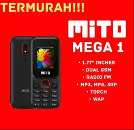 MITO 770 Mega 1 - MAGIC VOICE - Dual Sim - Radio FM / Hp Unik