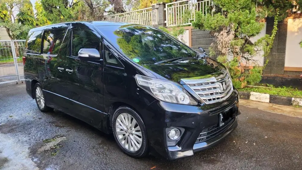 Toyota Alphard ANH20 2.4 SC 2013 Hitam - TURUN HARGA