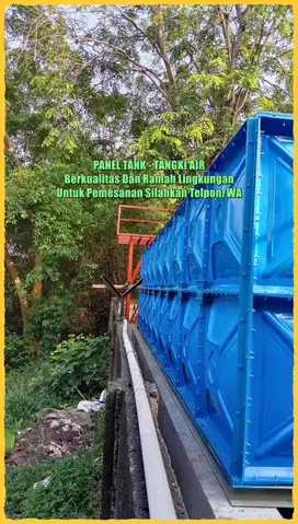 TANGKI PANEL FRP - PANEL FRP - PANEL TANK - GROUND TANK - TANGKI PANEL