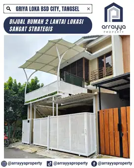 RUMAH 2 LANTAI GRIYA LOKA BSD .HRB184.