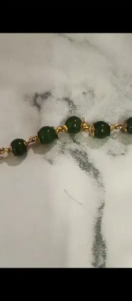 Gelang Emas 21k methe giok