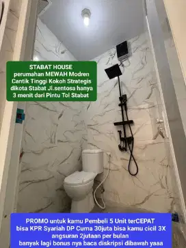 Perumahan MEWAH komersil STABAT HOUSE Hanya 3menit Pintu Tol Stabat