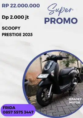 Scoopy Prestige thn 2025