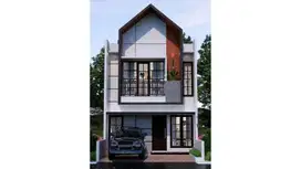 Rumah Siap Huni 2 Lantai Dekat Gerbang Tol TMII 3 KT Bisa Nego J-30322