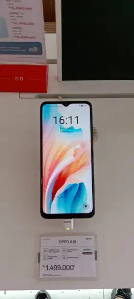 OPPO A18 KREDIT CUKUP BAWA KTP
