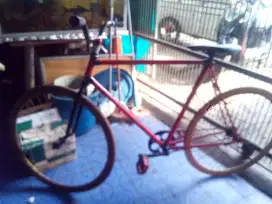 Sepeda fixie frame roadbike lawas