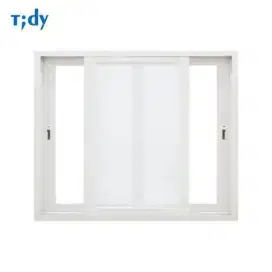 Tidy Jendela Aluminium Type Wgw12102P White Double Sliding 120X100Cm