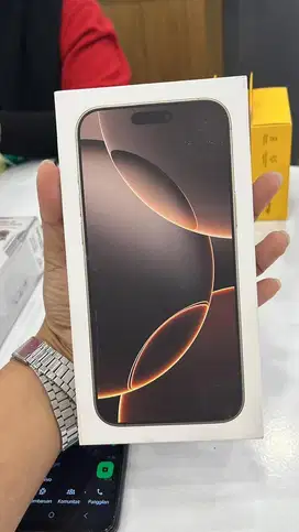 Iphone 16 pro 256 garansi resmi
