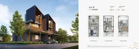Rumah Cluster 3 Lt Dibantu KPR dekat AEON MALL Sentul City 2 Carport J