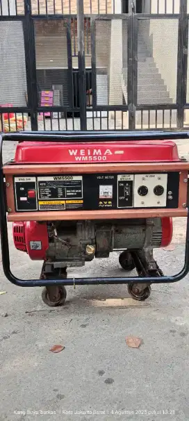 Genset weima 5500 Watt bensin