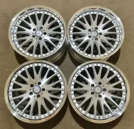 Velg original TWS forged ex-fm r19x8.5/9.5 pcd 5x112/114
