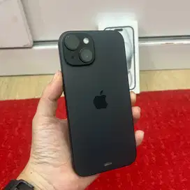 iPhone 15 128GB Black Fullset resmi Garansi ON