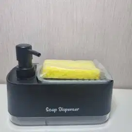 soap dispenser tempat sabun cuci piring merk AGOO Black