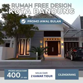 Dijual Rumah Murah 1 Lantai di Kota Bandung Harga Promo 450Jt saja