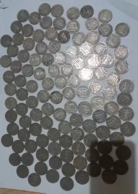 Koin Tebal 100 Rupiah Rumah Gadang Thn 1973 Asli BI