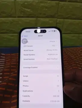 Iphone 14 pro 256gb