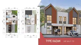 Rumah Cluster 2 Lt dekat Mall Paradise Walk Serpong Siap KPR J-31236
