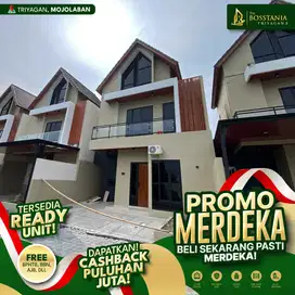 Rumah Siap Huni gaya Skandinavian 7 Menit ke RS Moewardi
