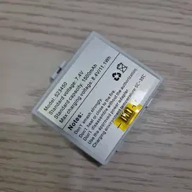 baterai printer mobile bluetooth thermal 58mm 1500 MAH WHite