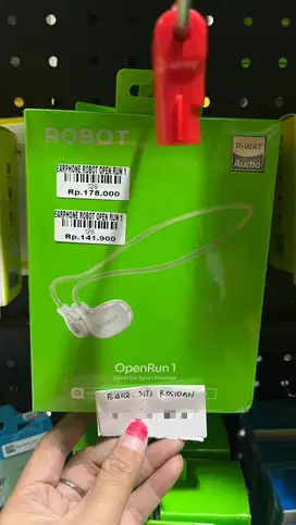 EARPHONE ROBOT OPEN RUN