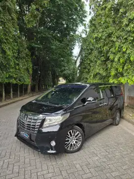 Toyota alphard G ATPM 2017 / 2018 A/T Hitam