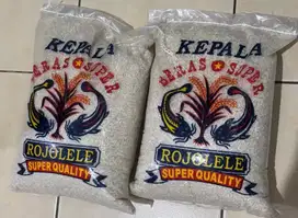 beras 2 bungkus @ 5kg