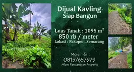 Dijual Cepat Kavling Siap Bangun Bandungan Semarang BU
