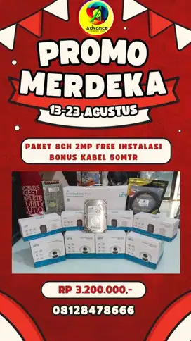 PAKET CCTV 8CH 2MP