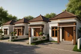 Wates Kota; Arsitektur Tropis Bali - Bisa Cash Bertahap
