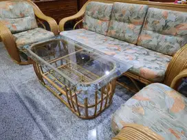 Kursi Rotan ruang tamu satu set
