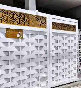 Bengkel las pembuatan pagar kanopi tralis pintu