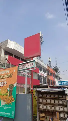 Dijual Rangka Papan Reklame/Billboard Besi – Kokoh & Siap Pakai
