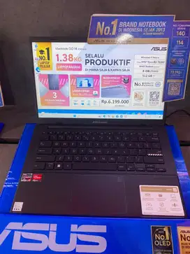 PROMO LAPTOP ASUS VIVOBOOK GO 14 AMD REYZEN 3 RAM 8 GB SSD 512 GB
