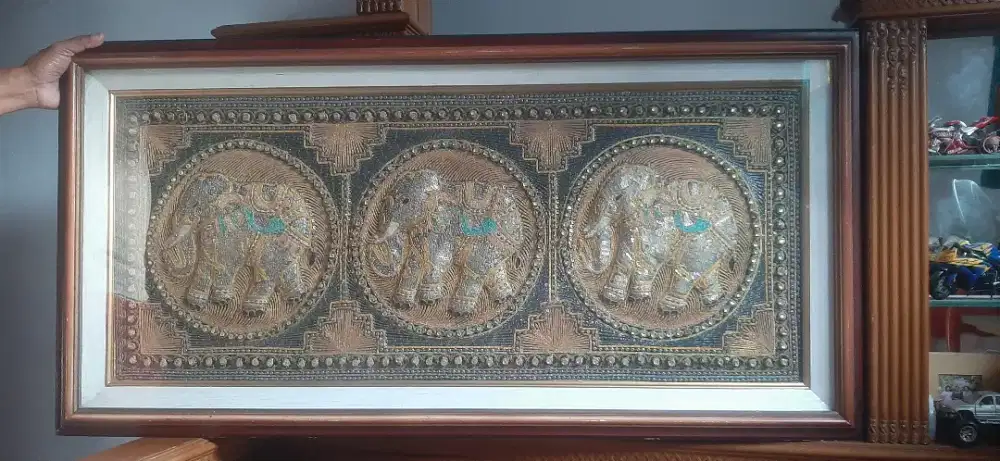 Gambar dinding gajah dari bangkok
